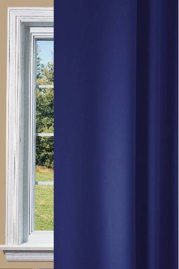 Gala royal blue purple curtain