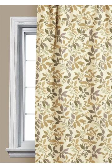 Artemisa brown curtain