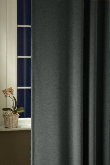 Ibiza dark grey curtain