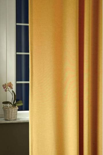 Ibiza mustard curtain